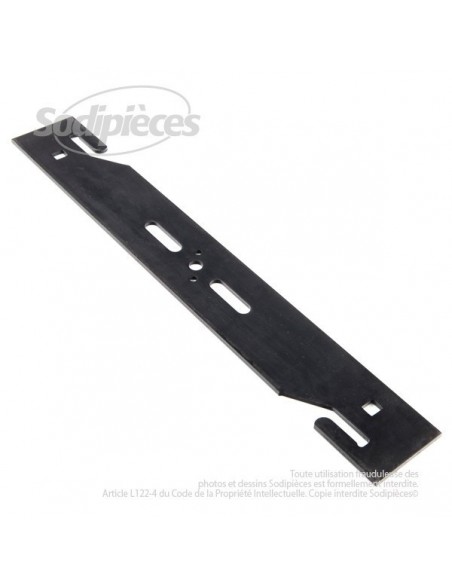 Lame universelle 40,8 cm. Emousseuse. Alésage 9,5 mm