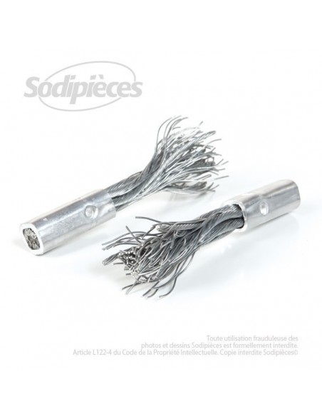 Lame, tête brosse pour AS Motor 