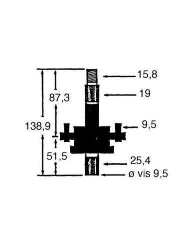 Palier de lame pour MTD 717-0900