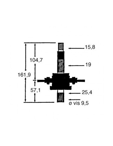 Palier de lame pour MTD 717-0913