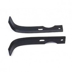 Paire d'outils de fraises type sarcleur universel . L : 195 mm