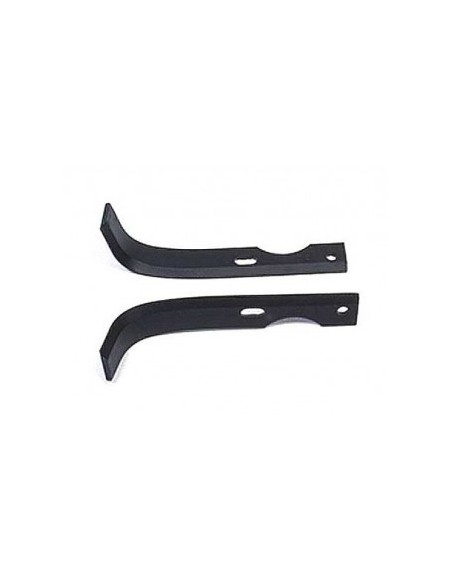 Paire d'outils de fraises type sarcleur universel . L : 195 mm