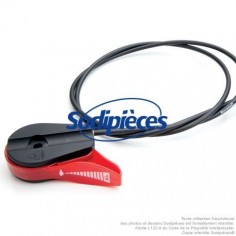 Commande universelle acceleration tondeuse cable-gaine 1,50 m