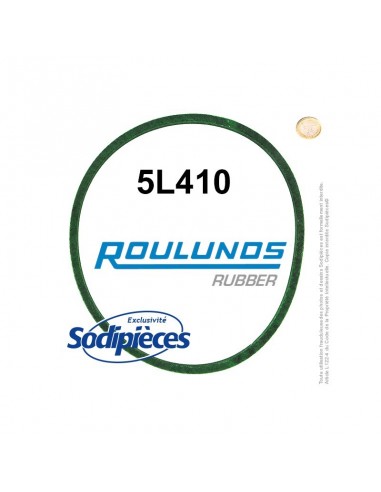 Courroie tondeuse 5L410 Roulunds Continental 15,8 x 9,5 x 1041 mm