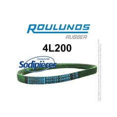 Courroie tondeuse 4L200 Roulunds Continental 12,7 x 7,2 x 508 mm 2