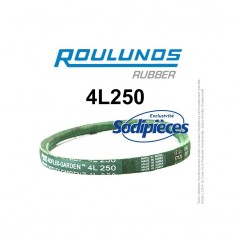 Courroie tondeuse 4L250 Roulunds Continental 12,7 x 7,2 x 635 mm 2