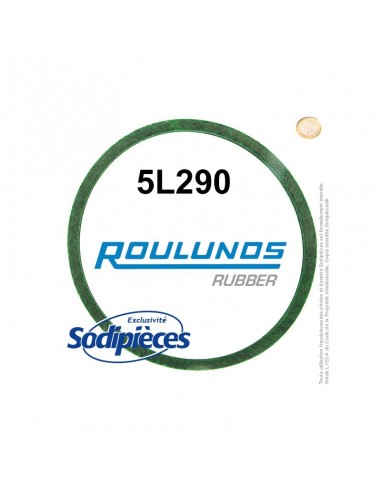 Courroie tondeuse 5L290 Roulunds Continental 15,8 x 9,5 x 737 mm
