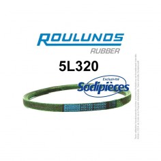 Courroie tondeuse 5L320 Roulunds Continental 15,8 x 9,5 x 813 mm