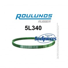 Courroie tondeuse 5L340 Roulunds Continental 15,8 x 9,5 x 864 mm