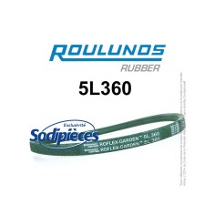 Courroie tondeuse 5L360 Roulunds Continental 15,8 x 9,5 x 914 mm 2