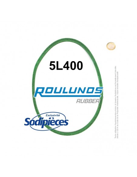 Courroie tondeuse 5L400 Roulunds Continental 15,8 x 9,5 x 1016 mm