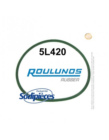 Courroie tondeuse 5L420 Roulunds Continental 15,8 x 9,5 x 1067 mm