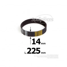 Courroie pour électro portatif 225x14 2