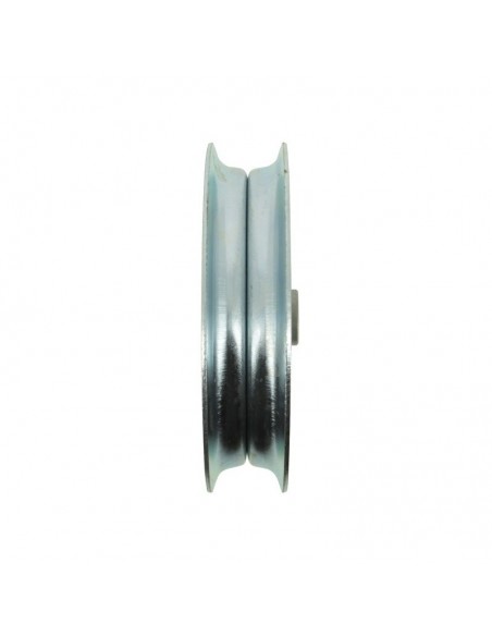 Poulie à gorge plate Ø 101 mm. Ø rebord 117 mm