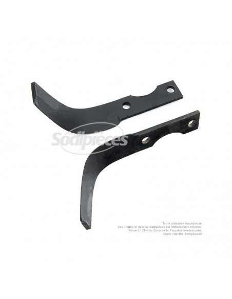 Couteaux de fraise gauche et droit bcs 705