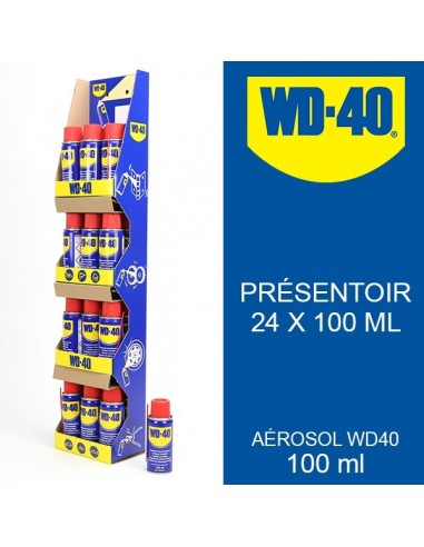 WD 40. Présentoir 24 x 100 ml