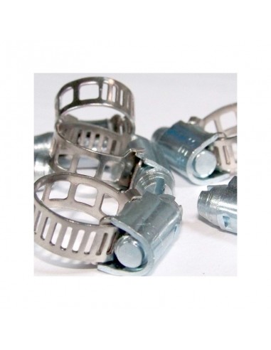 10 Colliers Serflex BP. Larg 5 mm, Ø sérrage 7 à 11 mm