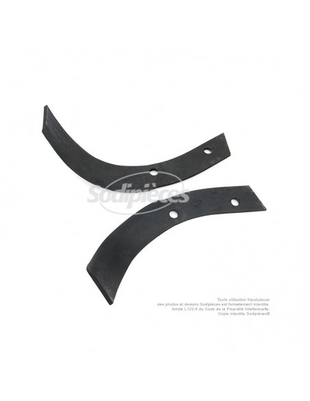 Couteaux de fraise gauche et droit. Honda L 230mm