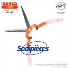 Cisaille acier trempé Clarity Bahco Pradines PG-35-Orange. Confort. Fabriqué en France 2