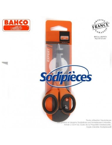 Ciseaux à fleurs et plantes FS-5 Bahco Pradines. Lames 5 cm. Fabriqués en France