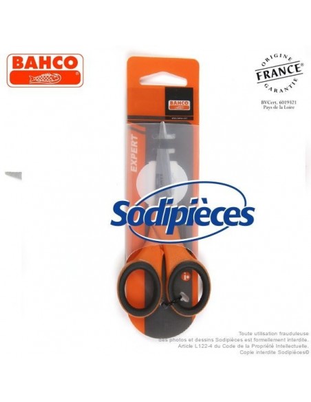 Ciseaux à fleurs et plantes FS-5 Bahco Pradines. Lames 5 cm. Fabriqués en France