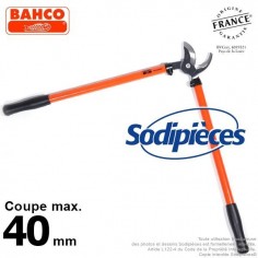 Ebrancheur acier trempé Bahco Pradines P140-F 35 mm. Pro. Fabriqué en France 2