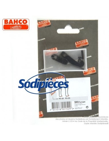 Fermoir R341P pour sécateur. Lot pièces de rechange Bahco Pradines.