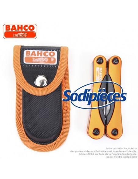 Outil multiusage 18 fonctions MTT151 Bahco Pradines. Style "couteau suisse"