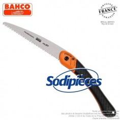 Scie couteau d'élagage pliante trempée Hardpoint. 396-HP Bahco Pradines. Pro. Fabriqué en France