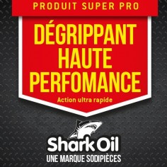 Dégrippant haute performance Shark Oil. Protège, lubrifie. Aérosol de 400 ml. 2