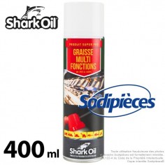 Graisse multi-fonctions Shark Oil. Aérosol de 400 ml. 2