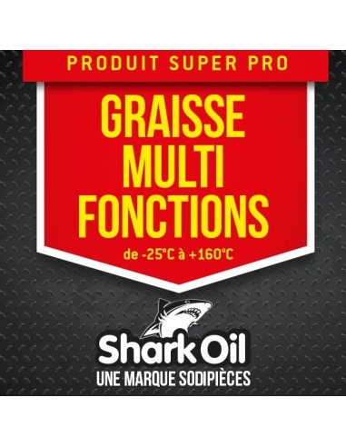 Graisse multi-fonctions Shark Oil. Aérosol de 400 ml.