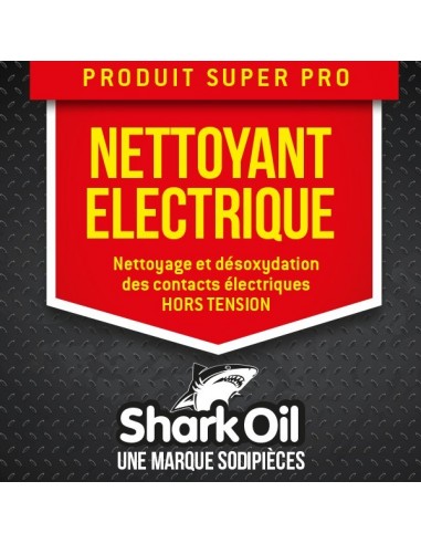 Nettoyant électrique Shark Oil. Aérosol de 400 ml