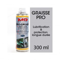 Pro grease. Pour la lubrification et l'entretien. 300 ml