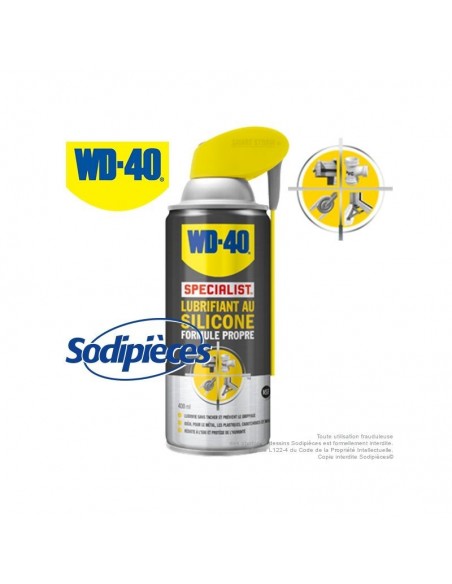 WD 40 Lubrifiant au silicone formule propre. 400 ml