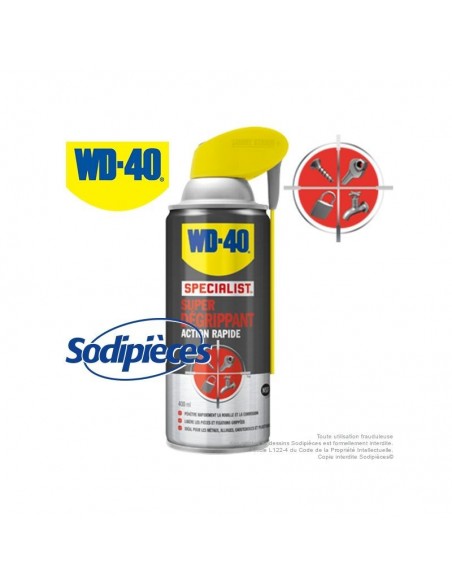 WD 40 Specialist Super dégrippant action rapide. 400 ml
