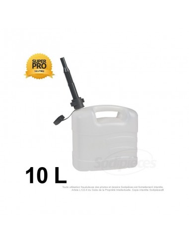 Bidon 10 litres. Liquide alimentaire