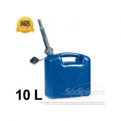 Bidon renforcé plastique 10 litres.