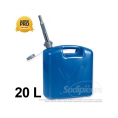Bidon renforcé, plastique, 20 litres.