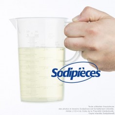 Broc doseur 0,5 L. Graduation en % pour mélange