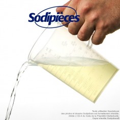 Broc doseur 0,5 L. Graduation en % pour mélange 2