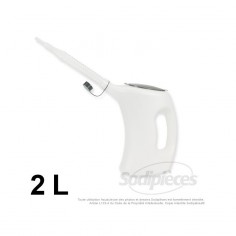 Broc doseur avec graduation 2 L. Couvercle, bec verseur