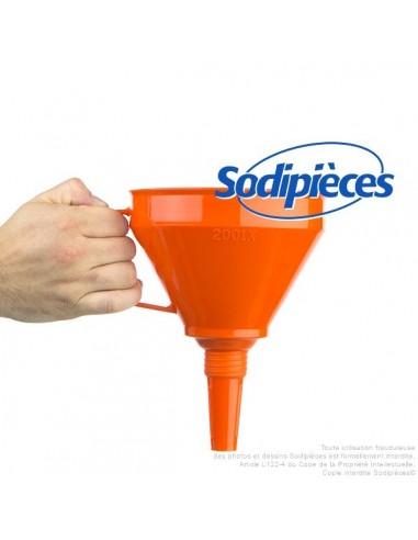 Entonnoir grand modèle avec filtre et anse