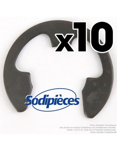 Circlips 3/4" soit 19,05 mm. Par 10