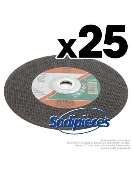 Disque à tronçonner Pferd matériaux, diam 230 mm