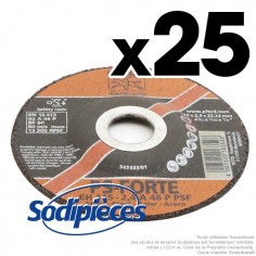 Disque à tronçonner Pferd métaux. Ø 115 mm. ép 2 mm. alésage 22,2