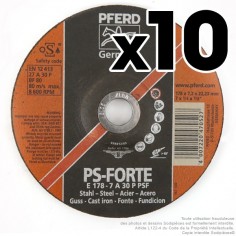 Disque Pferd à ebarber metaux diam 178 mm 2