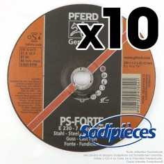 Disque Pferd à ebarber metaux diam 230 mm 2