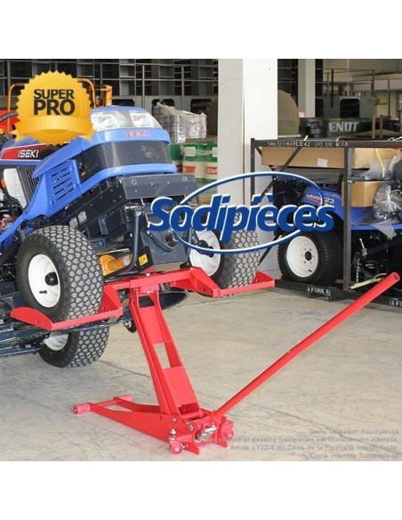 Lève-autoportée hydraulique ClipLift Pro. Jusqu'à 800 kg