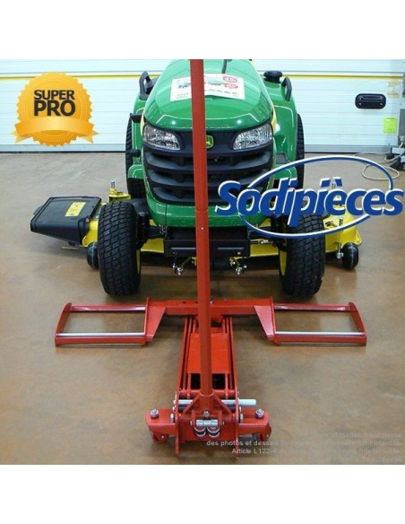Lève-autoportée hydraulique ClipLift Pro. Jusqu'à 800 kg